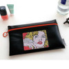 Rollercoaster Pop art flat pouch ver.2 - scarlett