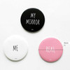 2NUL My mirror pocket round handy mirror