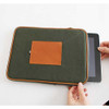 Indigo The Basic canvas iPad, Galaxy Note pouch ver.2