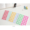 Dailylike Transparent circle deco sticker set