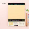 Ardium Stylish Pattern B5 memo pad notebook