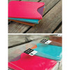 WM Cowhide leather pocket card case holder