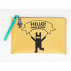 Jstory Hello mask bunny zipper pouch