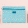 Ardium Summer pattern flat zipper pouch medium