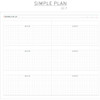 Iconic the planner half year - 6 month undated scheduler ver.3