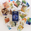 Indigo Peter pan illustration mini postcard set