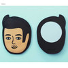 Oohlala Funny face pocket handy mirror