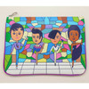 Oohlala Aurore stained glass cosmetic second pouch bag