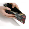 Pony circle pattern flat pouch pencil case