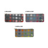 Colors of Pony circle pattern flat pouch pencil case