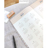 Calendar - 2015 Pattern monthly large dated planner