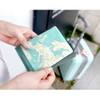 Mint - World map passport cover case