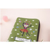 Pierre - Circus in the universe hallf zip around card wallet