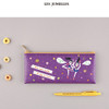 Les jumelles - Circus in the universe wide zipper pouch