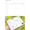 Monthly plan - 2015 Spring of life pattern undated diary