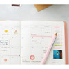 Monthly plan - 2015 Wannabe pictogram undated medium diary