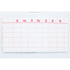 Monthly - Bonne chance simple pineapple undated planner