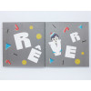 Bonne chance simple pineapple undated planner