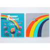 Bonne chance simple rainbow undated planner
