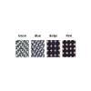 Colors of Wool pattern flat zipper small pouch