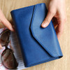 Navy blue - Happy holiday clutch wallet