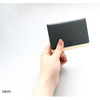 Gray - Link the mind business card wallet