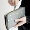 Detail of Ghost pop zip around medium long wallet