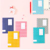 Geometric pattern lined notebook small set