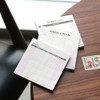 Desk scheduler memo pad 60 sheets