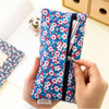 Pattern simple zipper pencil case