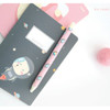 Ice cream - Hellogeeks cute pattern black ballpoint pen