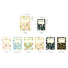 Colors of Breezy windy flower pattern lined notebook