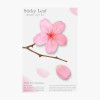 Cherry blossom pink sticky memo notes Medium
