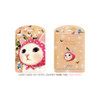 Pink hood - Choo choo cat petite luggage name tag