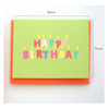 Size of Happy birthday message card ver.2