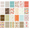 Composition of Pattern small label sticker set