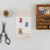 Usage example of Nacoo Vintage Mini Label Sticker Pack