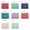 Colors of Pony heritage saffiano leather trifold wallet O