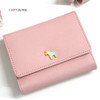 Cotton pink - Pony heritage saffiano leather trifold wallet O