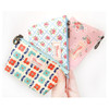 Flower pattern zipper pouch - Small