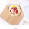 Carnation - Wanna This Ma petite fille flower round handy mirror