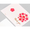 Pink - Thank you very message card