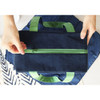 Top of Picnic insulated cooler tote bag