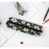 Navy - Breezy windy nemo flower pattern pencil case