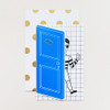 Tabom boy open door message card