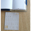 Synthetic leather adhesive index tab sticker set ver.3