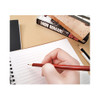 Detail of Modern wirebound lined notebook