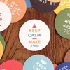 Usage example of Nacoo Carry On Circle Sticker Pack with Tin Case