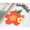 Breezy windy blooming thank you message card