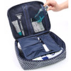 Pattern travel mesh multi pouch bag packing aids(Large) 